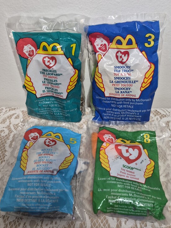 McDonald's Other - McDonalds Beanie Babies(4)